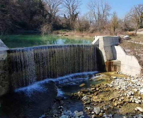 Centrale di Fabriano - vista frontale