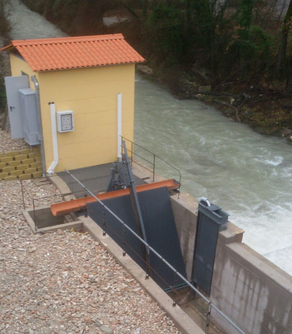 Interni della centrale di Fabriano