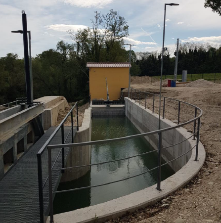 Interni della centrale di Fabriano